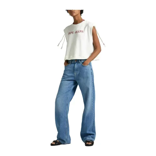 Tops > Sleeveless Tops - - Pepe Jeans - Modalova