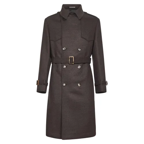 Coats > Trench Coats - - Brunello Cucinelli - Modalova