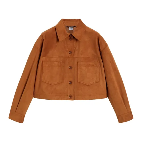 Jackets > Leather Jackets - - Aspesi - Modalova