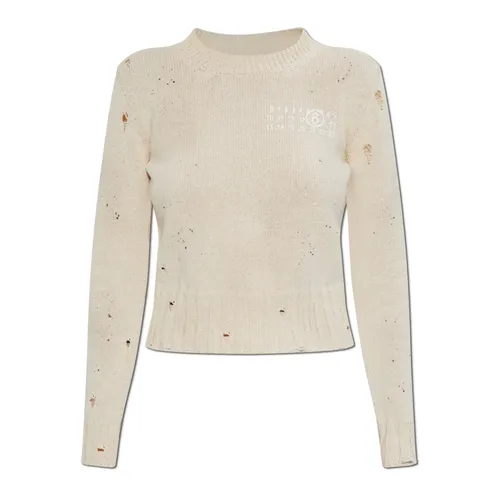 Knitwear > Round-neck Knitwear - - MM6 Maison Margiela - Modalova