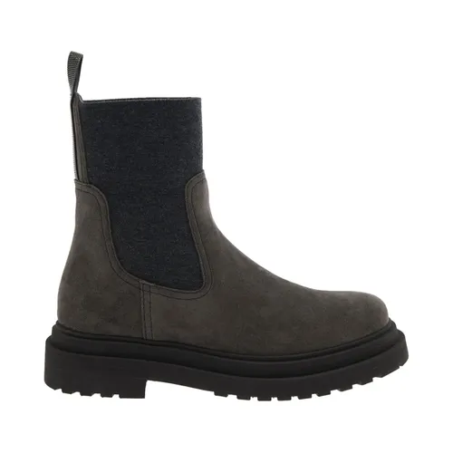 Shoes > Boots > Chelsea Boots - - Brunello Cucinelli - Modalova