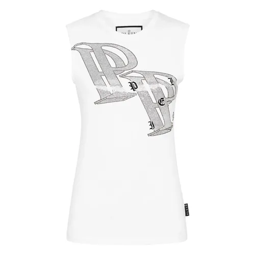 Tops > Sleeveless Tops - - Philipp Plein - Modalova