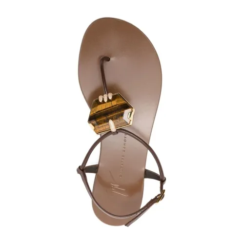 Shoes > Sandals > Flat Sandals - - Giuseppe Zanotti - Modalova