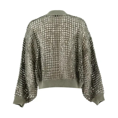 Jackets > Bomber Jackets - - Brunello Cucinelli - Modalova