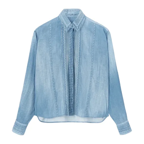 Blouses & Shirts > Denim Shirts - - Ermanno Scervino - Modalova