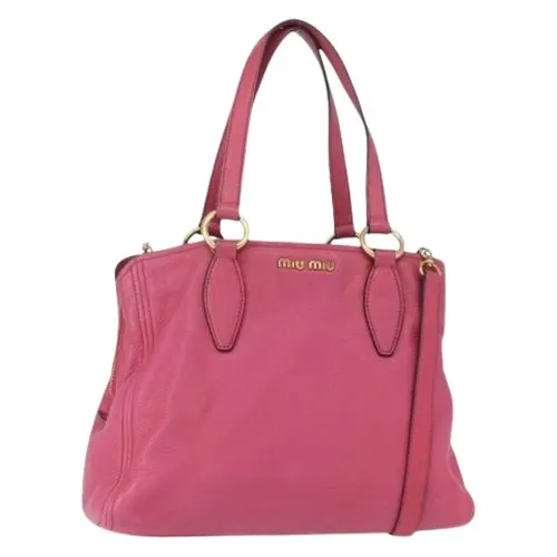 Pre-owned > Pre-owned Bags > Pre-owned Handbags - - Miu Miu Pre-owned - Modalova
