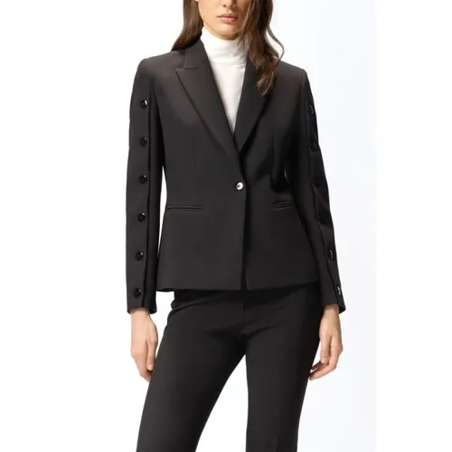 Pinko - Jackets > Blazers - Black - Pinko - Modalova