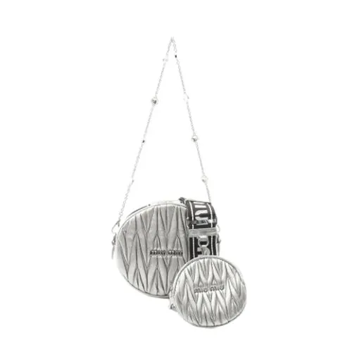 Pre-owned > Pre-owned Bags > Pre-owned Cross Body Bags - - Miu Miu Pre-owned - Modalova