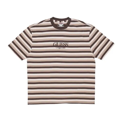 Guess - Tops > T-Shirts - Brown - Guess - Modalova