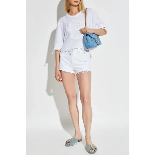 Balmain - Tops > T-Shirts - White - Balmain - Modalova