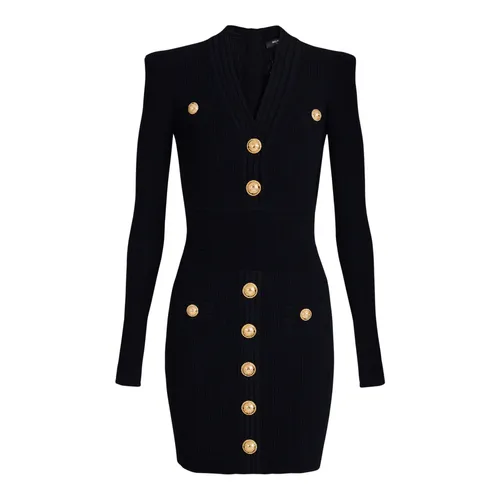 Dresses > Day Dresses > Knitted Dresses - - Balmain - Modalova