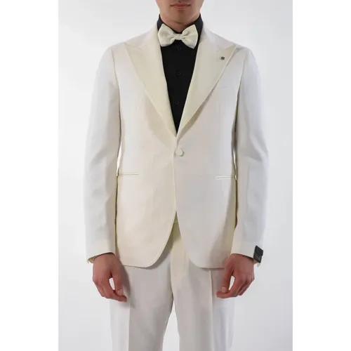 Suits > Suit Sets > Single Breasted Suits - - Tagliatore - Modalova