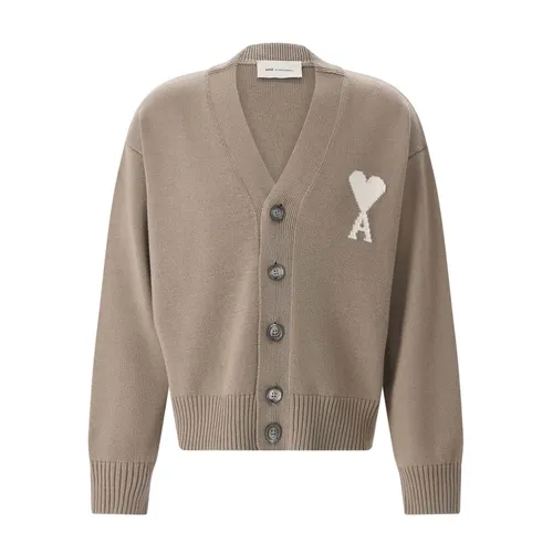 Knitwear > Cardigans - - Ami Paris - Modalova