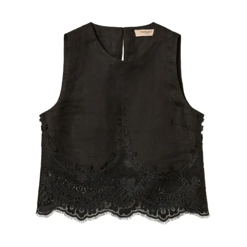 Tops > Sleeveless Tops - - Twinset - Modalova