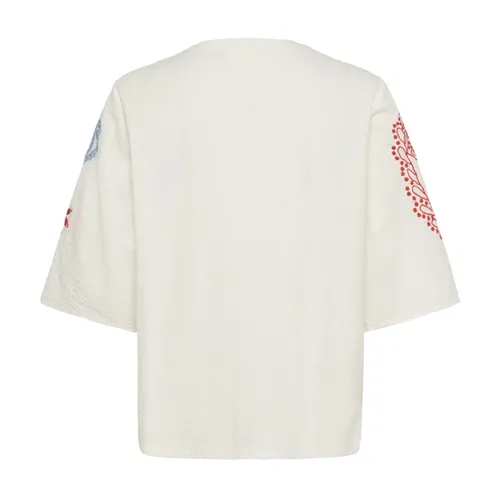 Blouses & Shirts > Tunics - - Cream - Modalova