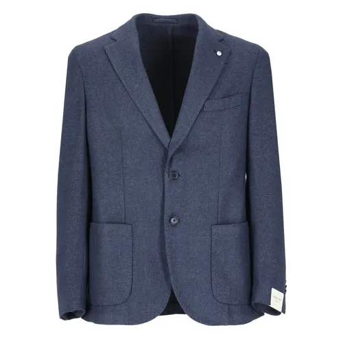 Lubiam - Jackets > Blazers - Blue - Lubiam - Modalova