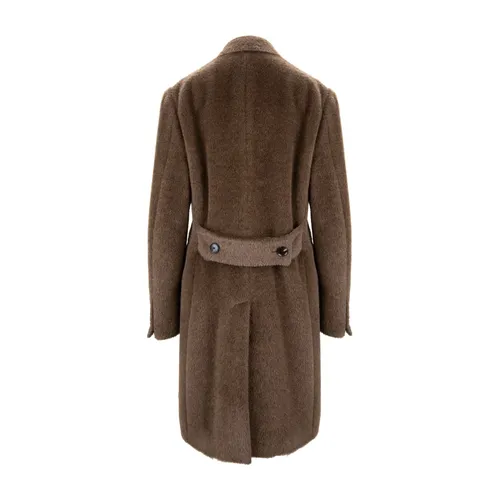 Coats > Single-Breasted Coats - - Sartoria Latorre - Modalova