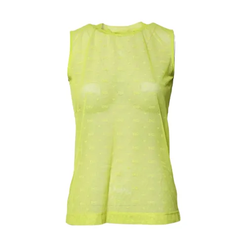 Tops > Sleeveless Tops - - Dolce & Gabbana - Modalova