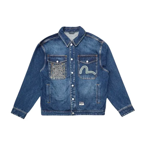 Shirts > Denim Shirts - - Evisu - Modalova