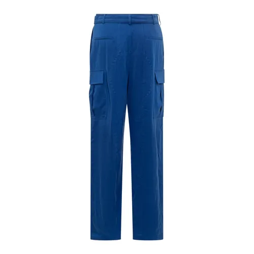 Trousers > Straight Trousers - - Ferragamo - Modalova