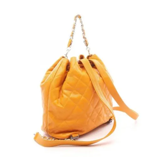 Pre-owned > Pre-owned Bags > Pre-owned Bucket Bags - - Chanel Vintage - Modalova