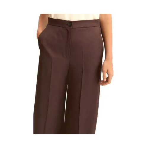 Trousers > Wide Trousers - - Marella - Modalova