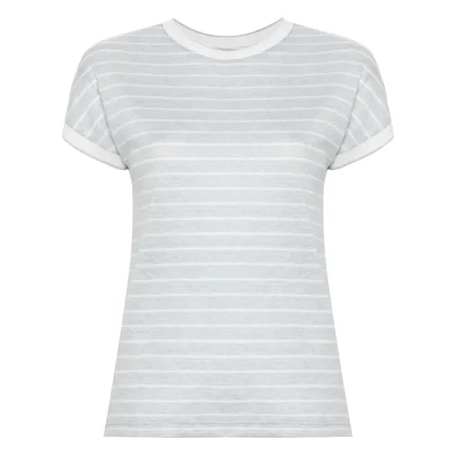 Eleventy - Tops > T-Shirts - Blue - Eleventy - Modalova