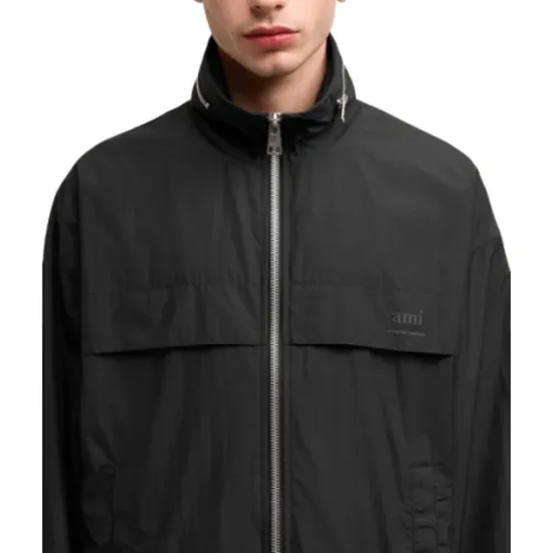 Jackets > Light Jackets - - Ami Paris - Modalova
