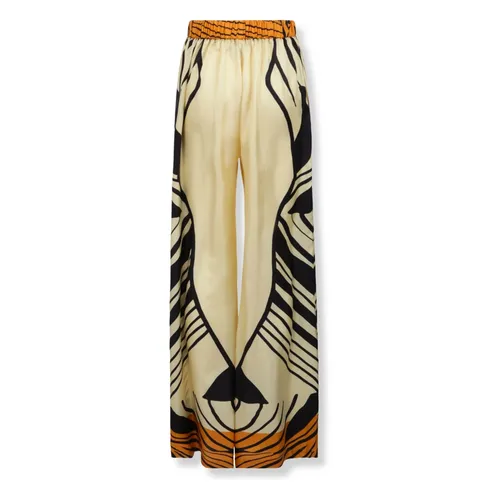Trousers > Wide Trousers - - Raquel Diniz - Modalova