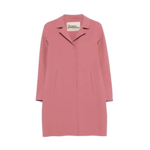 Coats > Single-Breasted Coats - - Herno - Modalova