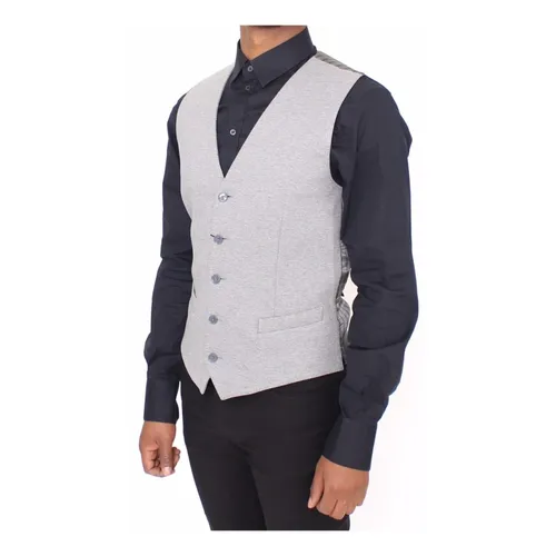 Suits > Suit Vests - - Dolce & Gabbana - Modalova