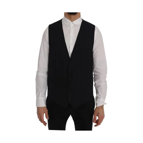 Suits > Suit Vests - - Dolce & Gabbana - Modalova