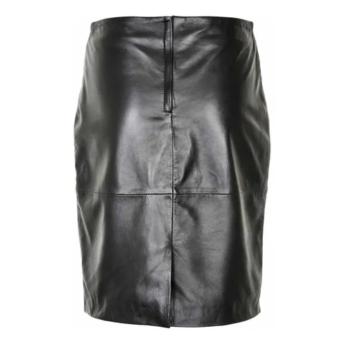 Skirts > Leather Skirts - - Soaked in Luxury - Modalova