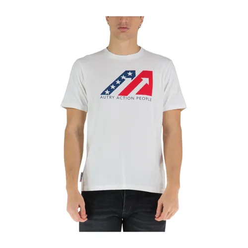 Autry - Tops > T-Shirts - White - Autry - Modalova