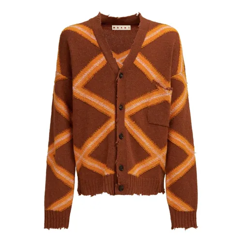 Knitwear > Cardigans - - Marni - Modalova