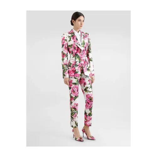 Trousers > Slim-fit Trousers - - Dolce & Gabbana - Modalova