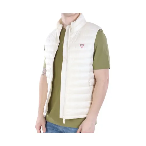 Guess - Jackets > Vests - Beige - Guess - Modalova