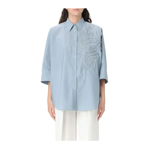 Blouses & Shirts > Shirts - - Brunello Cucinelli - Modalova