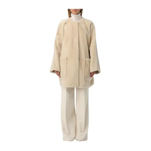 Coats > Single-Breasted Coats - - Max Mara - Modalova
