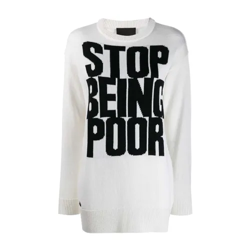 Knitwear > Round-neck Knitwear - - Philipp Plein - Modalova