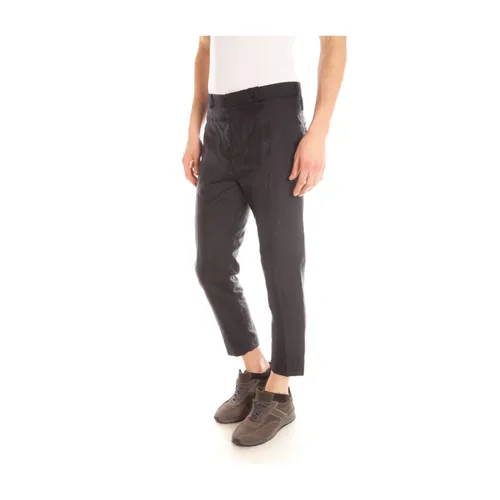 Trousers > Cropped Trousers - - Daniele Alessandrini - Modalova