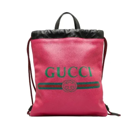 Pre-owned > Pre-owned Bags > Pre-owned Backpacks - - Gucci Vintage - Modalova