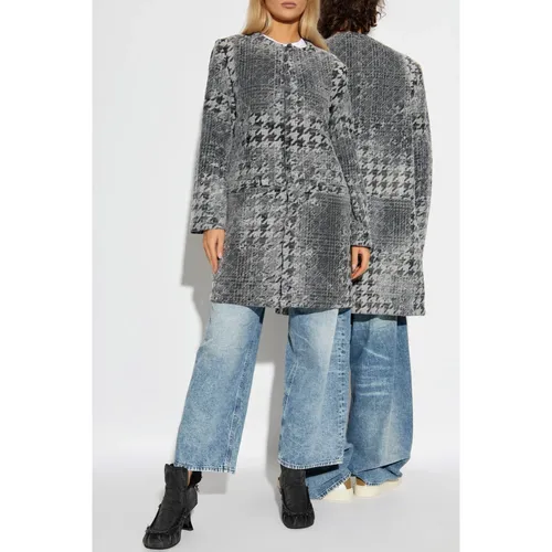 Coats > Single-Breasted Coats - - Diesel - Modalova