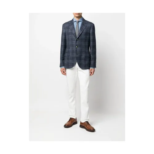 Shirts > Denim Shirts - - Brunello Cucinelli - Modalova