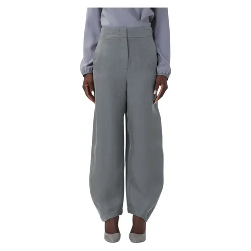Trousers > Wide Trousers - - Giorgio Armani - Modalova