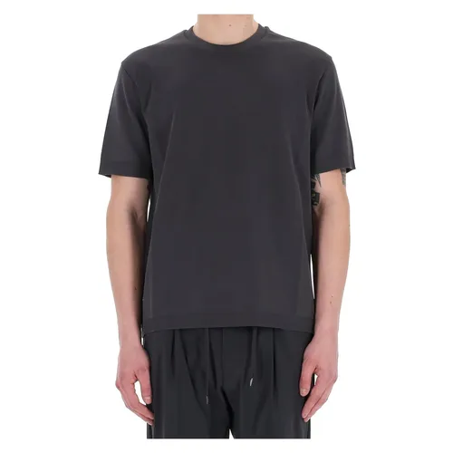 Herno - Tops > T-Shirts - Gray - Herno - Modalova