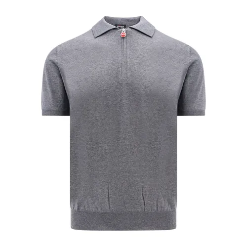 Kiton - Tops > Polo Shirts - Gray - Kiton - Modalova