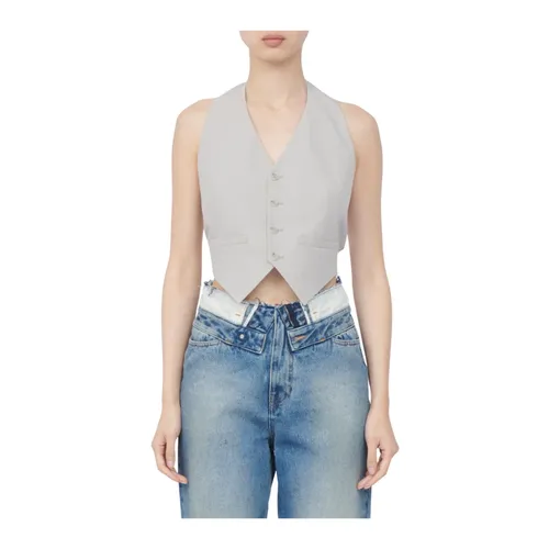 Jackets > Vests - - MM6 Maison Margiela - Modalova