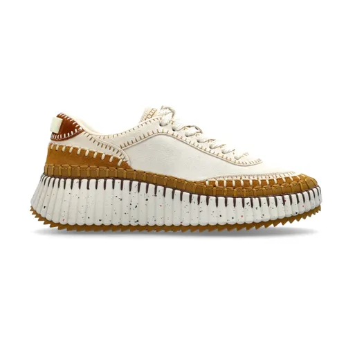 Chloé - Shoes > Sneakers - Brown - Chloé - Modalova