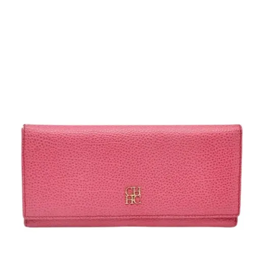 Pre-owned > Pre-owned Accessories > Pre-owned Wallets - - Carolina Herrera Pre-owned - Modalova
